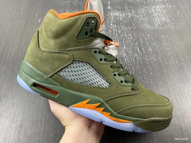 Cheap TBkick Jordan Air Olive 5 DD0587-308 0805
